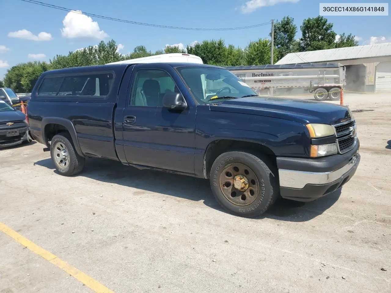 3GCEC14X86G141848 2006 Chevrolet Silverado C1500