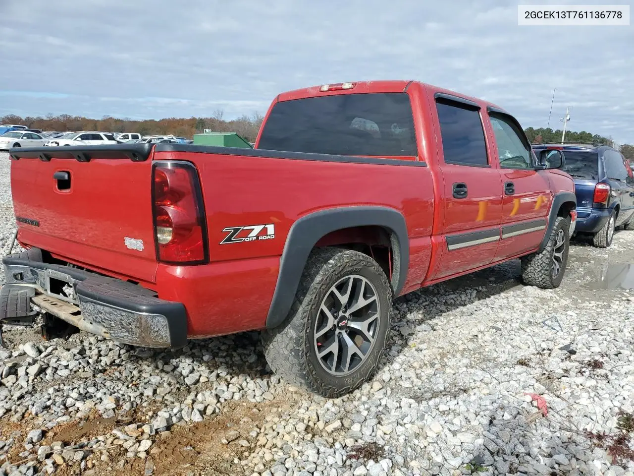 2GCEK13T761136778 2006 Chevrolet 1500