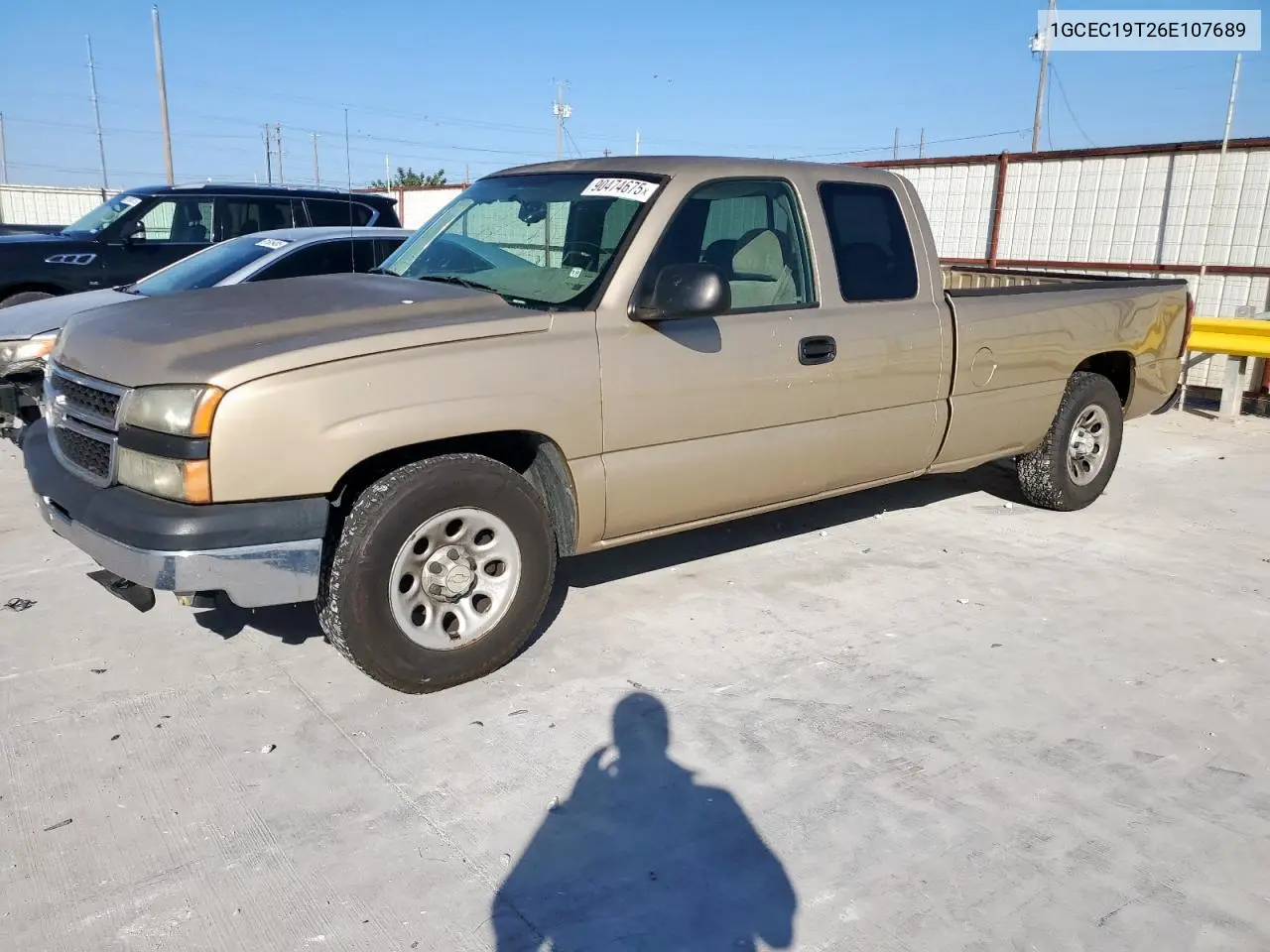 1GCEC19T26E107689 2006 Chevrolet Silverado C1500