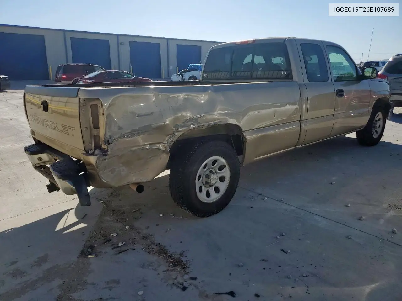 1GCEC19T26E107689 2006 Chevrolet Silverado C1500