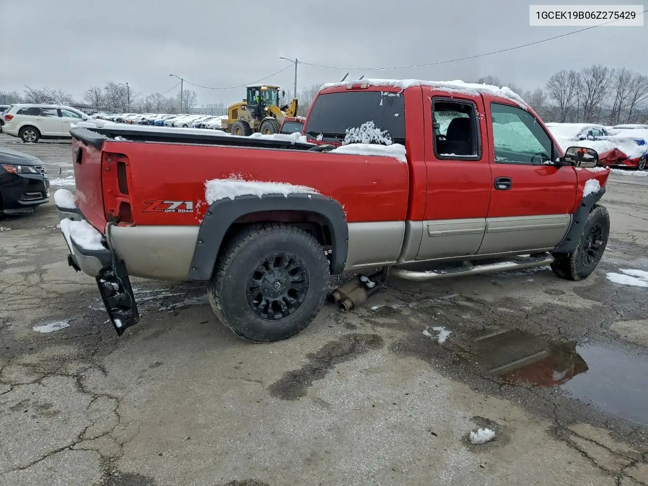 1GCEK19B06Z275429 2006 Chevrolet Silverado K1500