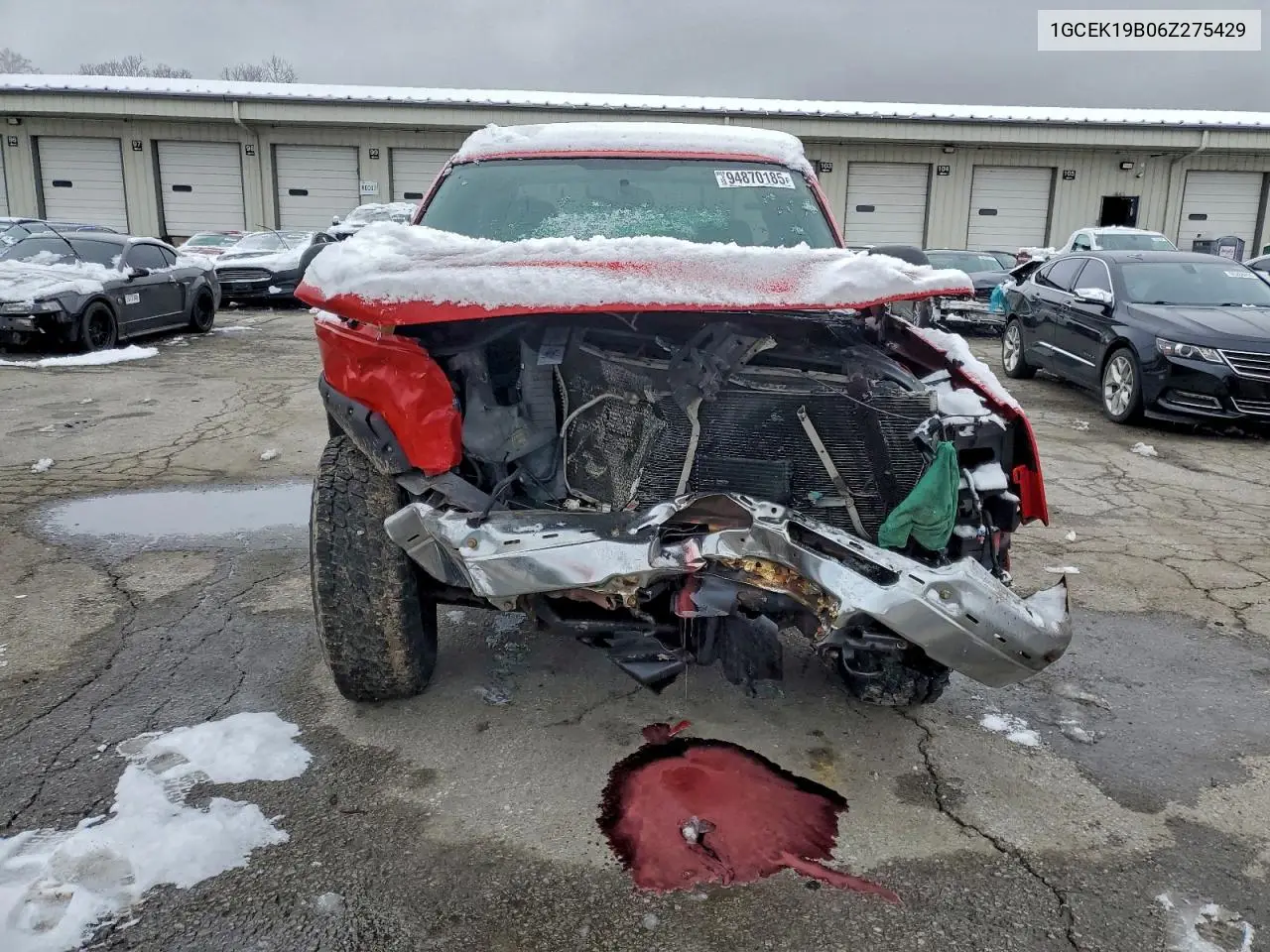 1GCEK19B06Z275429 2006 Chevrolet Silverado K1500