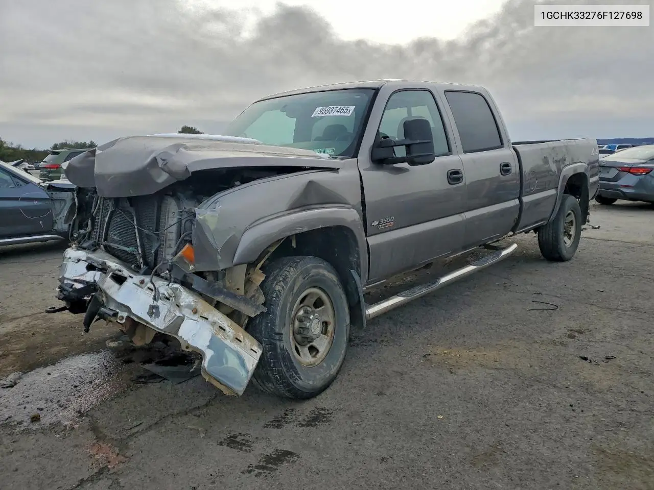 1GCHK33276F127698 2006 Chevrolet Silverado K3500