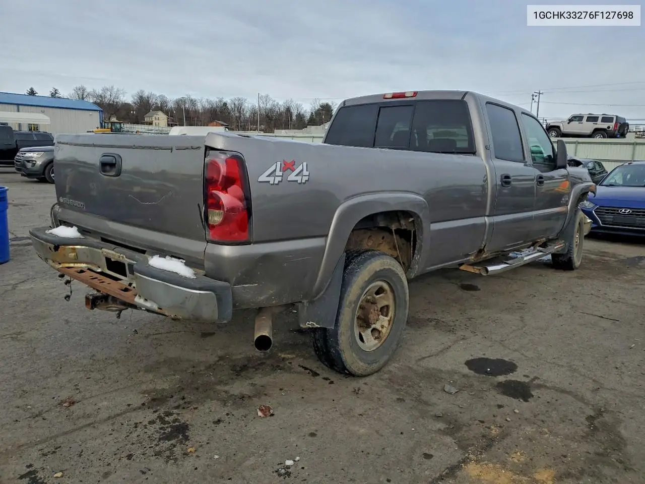 1GCHK33276F127698 2006 Chevrolet Silverado K3500
