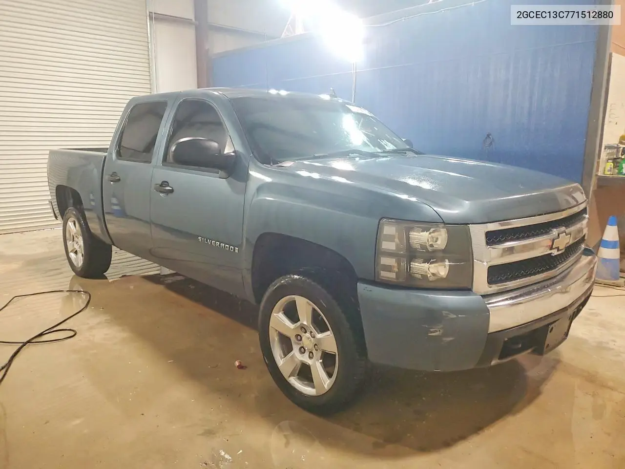 2007 Chevrolet Silverado C1500 Crew Cab VIN: 2GCEC13C771512880 Lot: 58467706