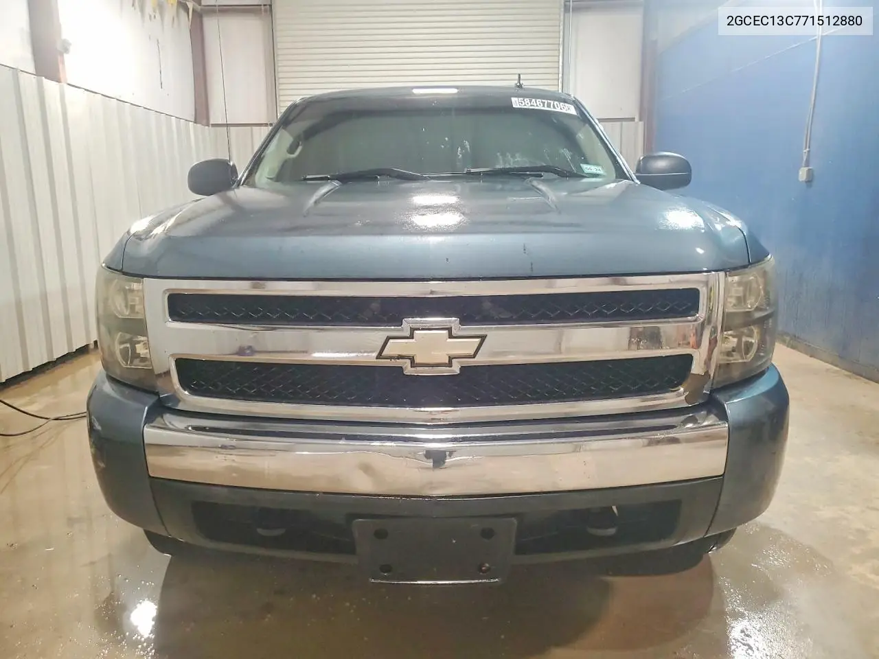 2007 Chevrolet Silverado C1500 Crew Cab VIN: 2GCEC13C771512880 Lot: 58467706