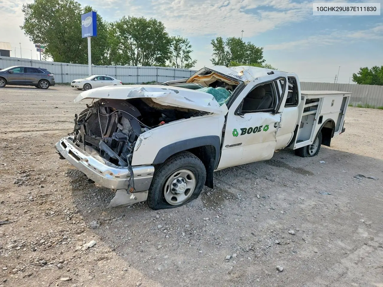 1GCHK29U87E111830 2007 Chevrolet Silverado K2500 Heavy Duty