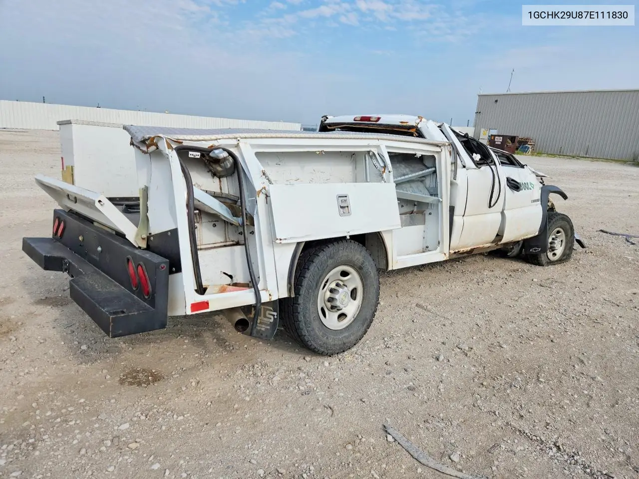 1GCHK29U87E111830 2007 Chevrolet Silverado K2500 Heavy Duty