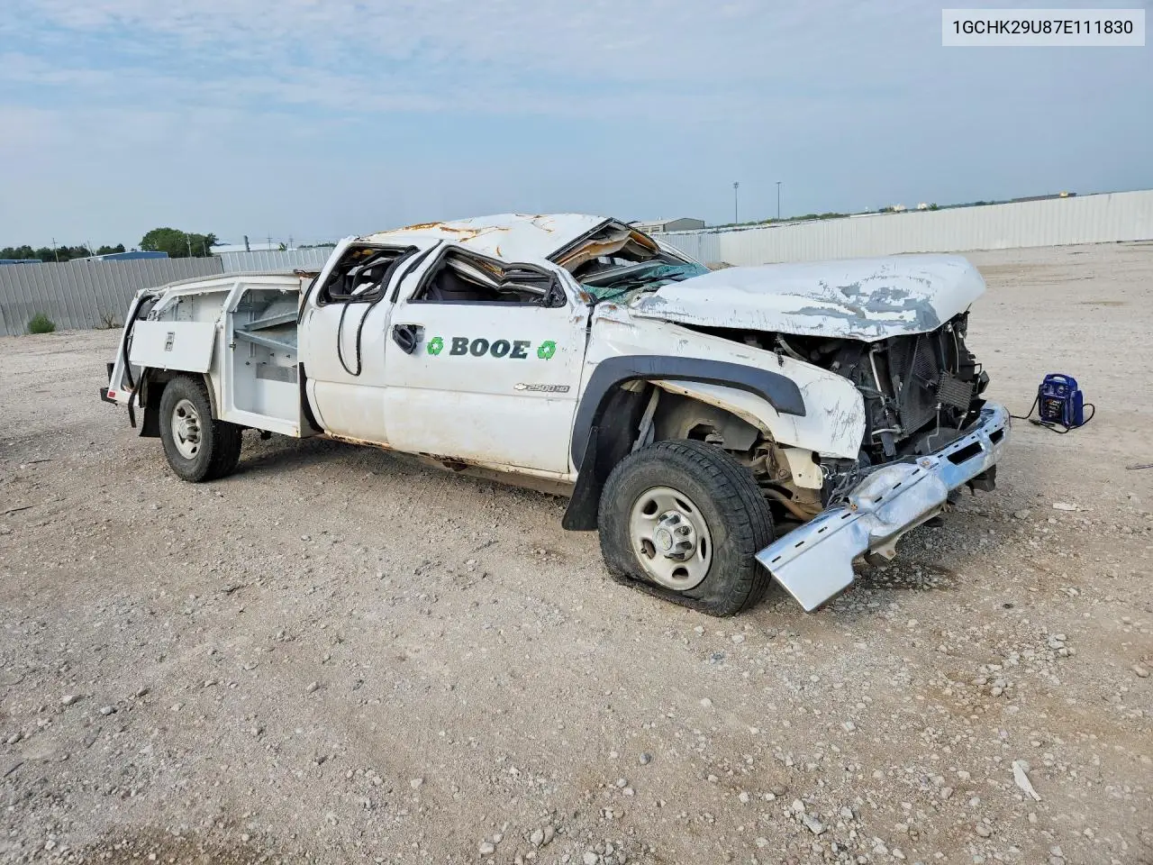 1GCHK29U87E111830 2007 Chevrolet Silverado K2500 Heavy Duty
