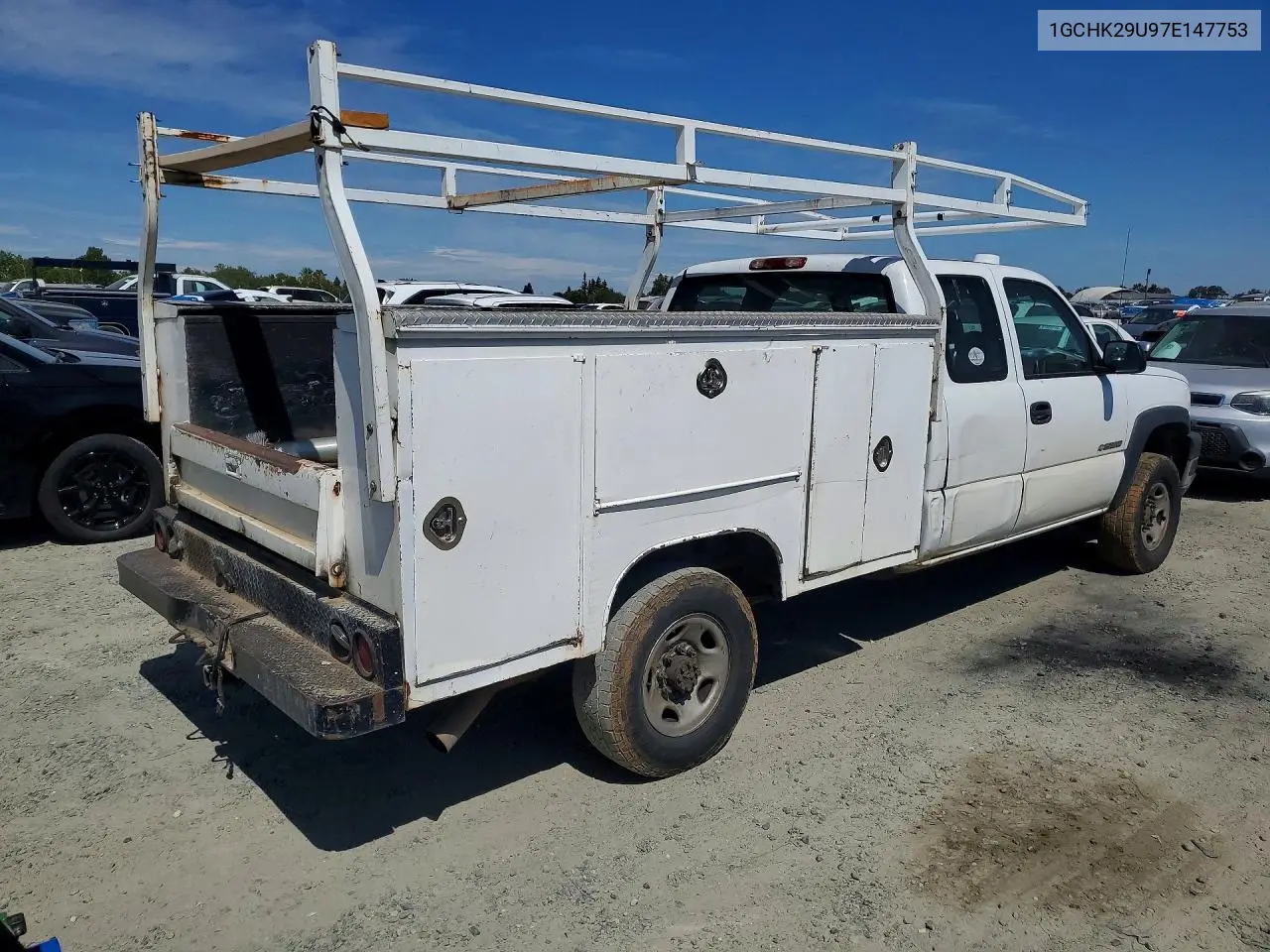 2007 Chevrolet Silverado K2500 Heavy Duty VIN: 1GCHK29U97E147753 Lot: 61493686