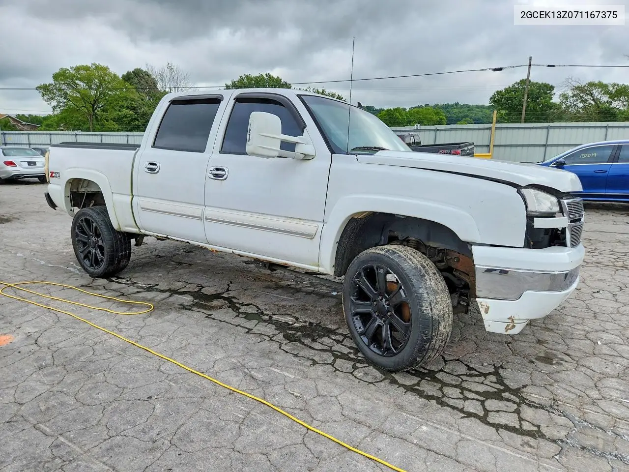 2GCEK13Z071167375 2007 Chevrolet Silverado K1500 Classic Crew Cab