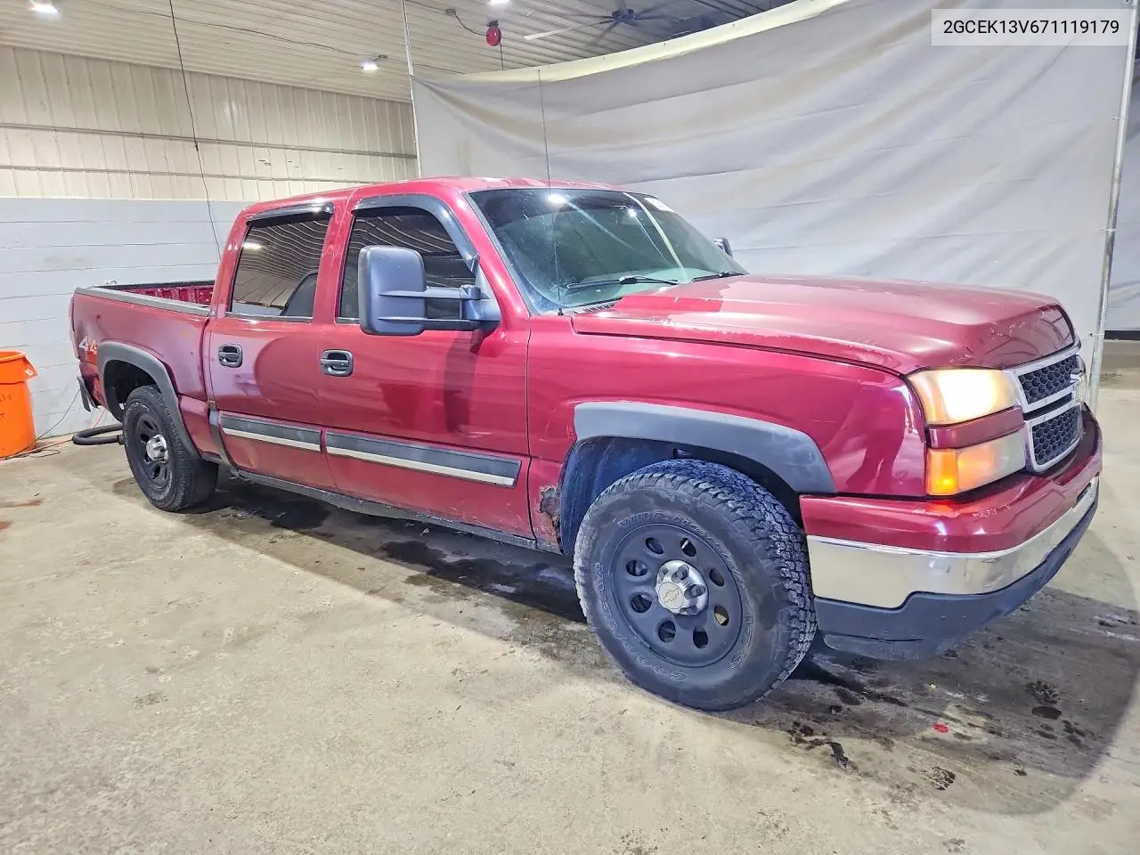 2007 Chevrolet Silverado K1500 Classic Crew Cab VIN: 2GCEK13V671119179 Lot: 62086746
