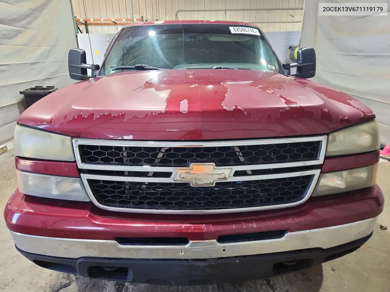 2007 Chevrolet Silverado K1500 Classic Crew Cab VIN: 2GCEK13V671119179 Lot: 62086746