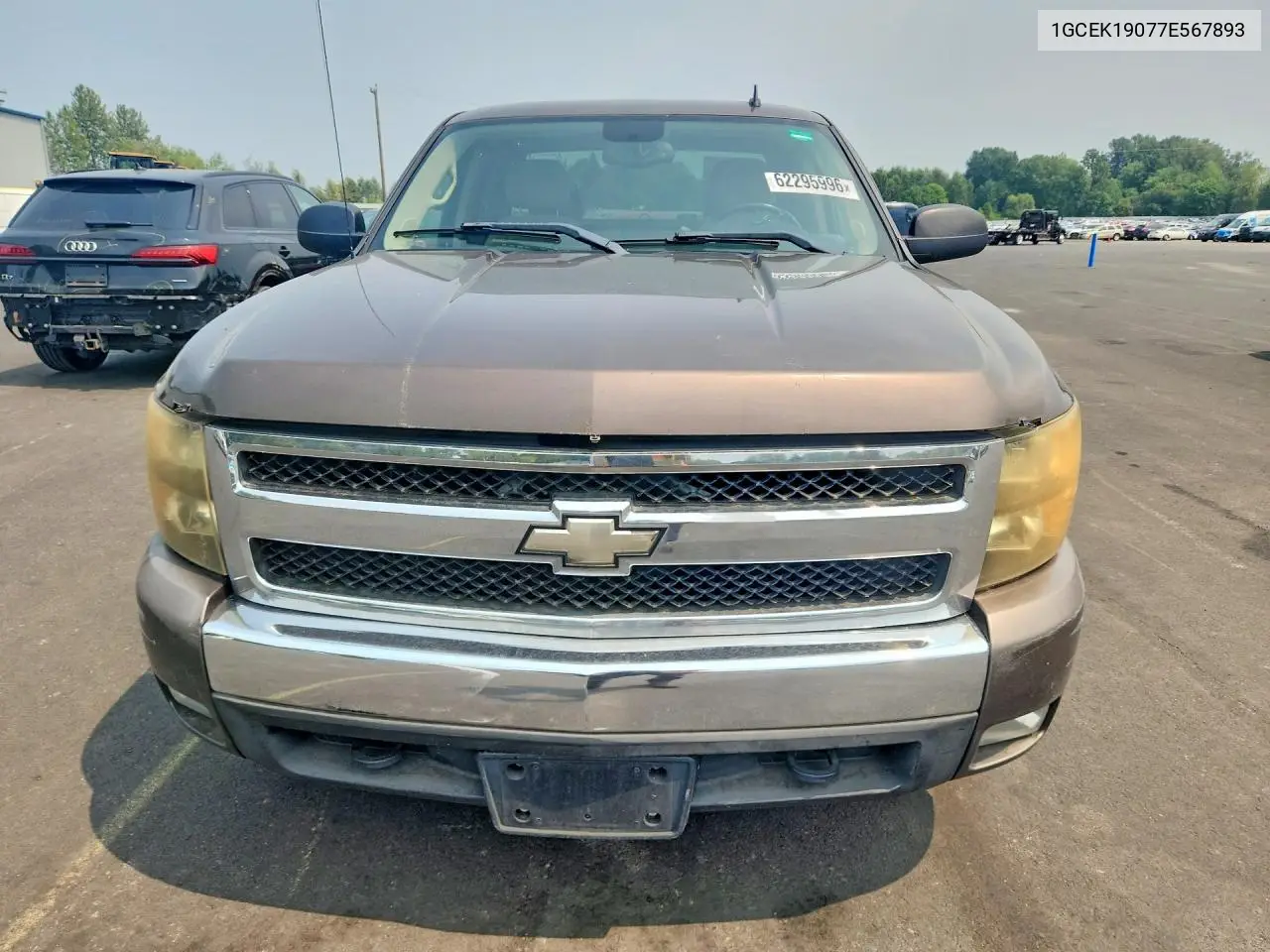 1GCEK19077E567893 2007 Chevrolet Silverado K1500