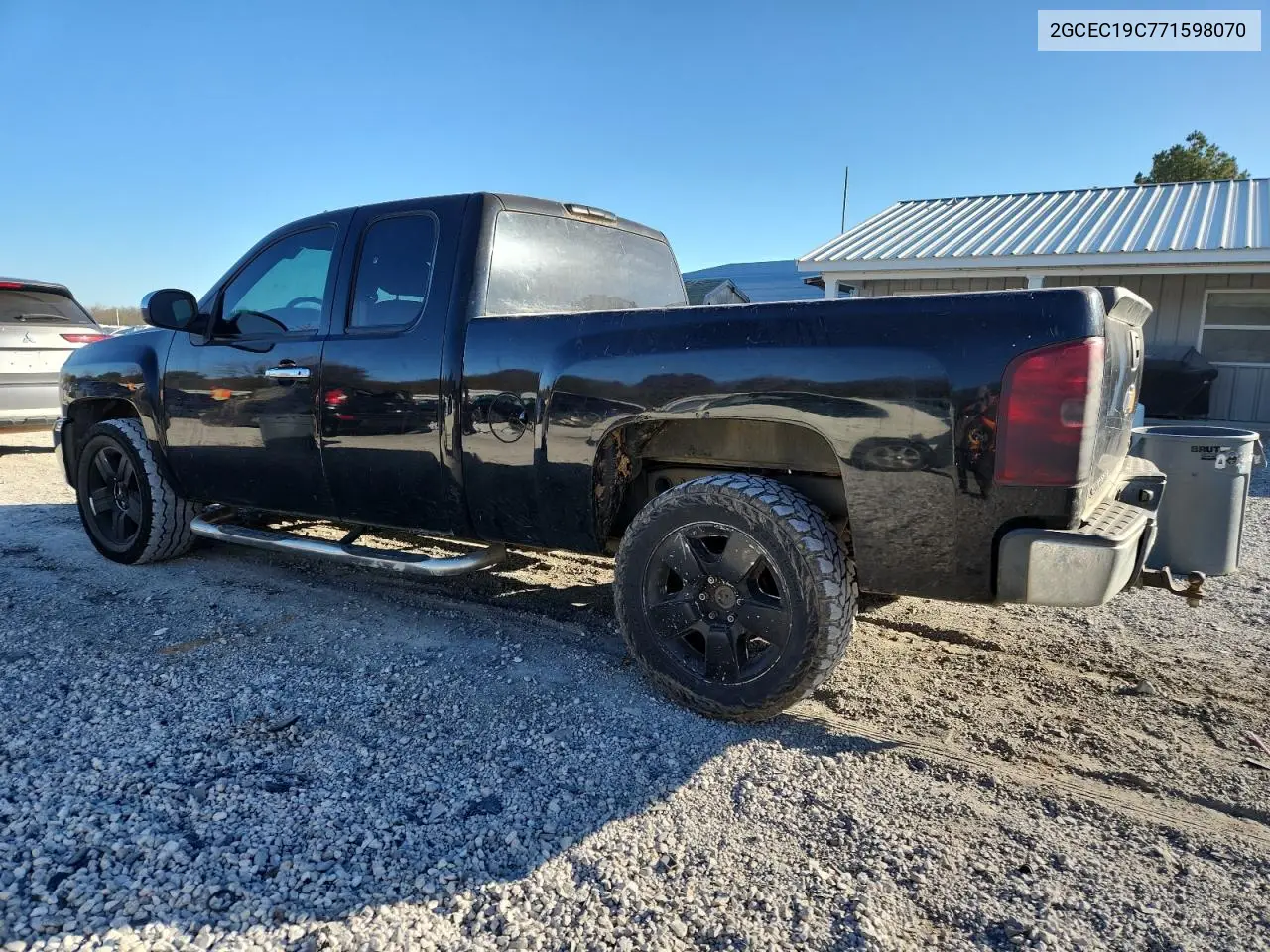 2GCEC19C771598070 2007 Chevrolet Silverado C1500