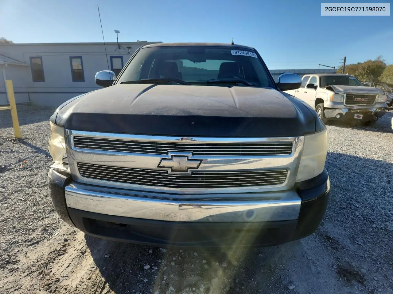 2GCEC19C771598070 2007 Chevrolet Silverado C1500