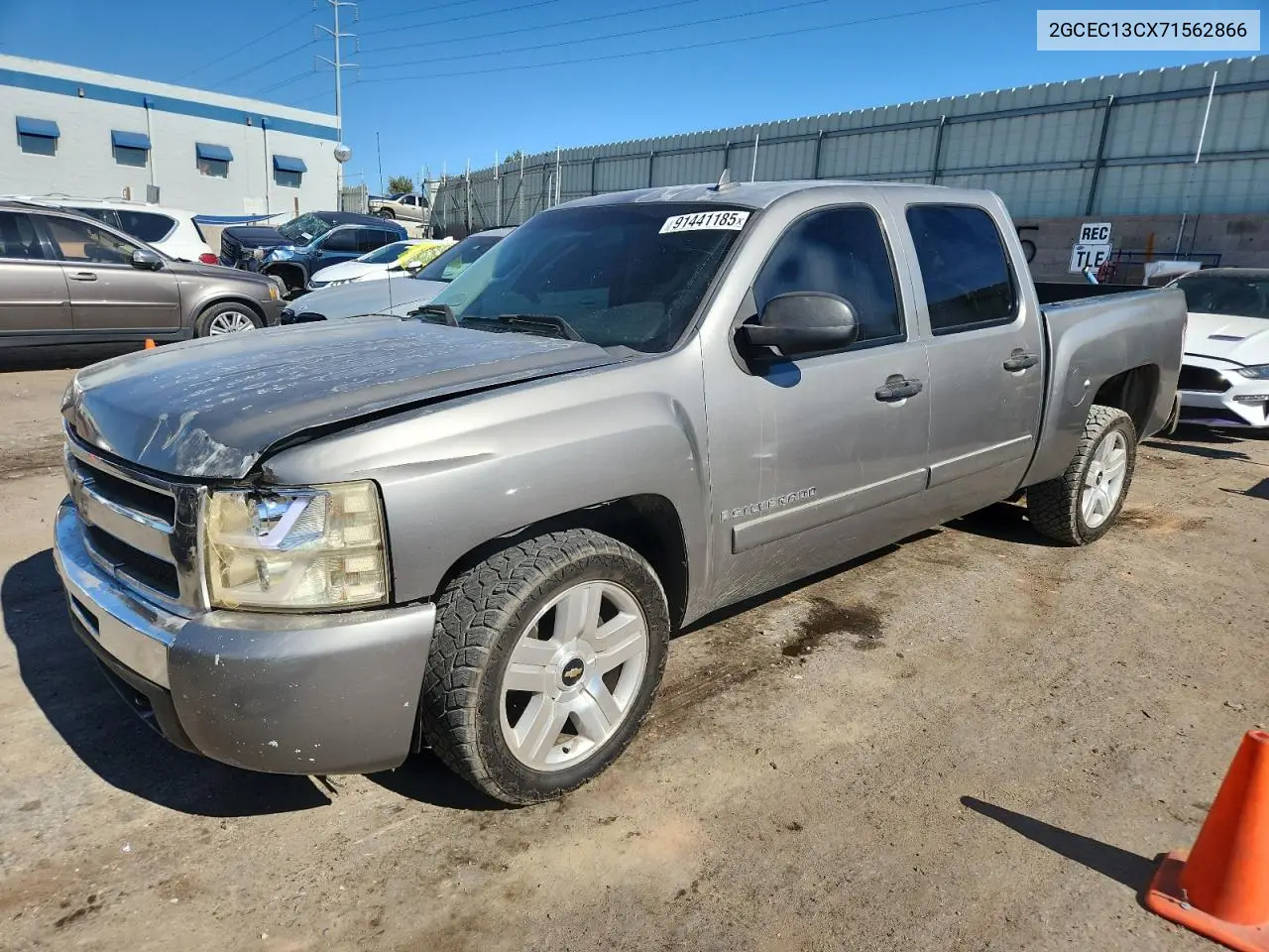 2GCEC13CX71562866 2007 Chevrolet Silverado C1500 Crew Cab