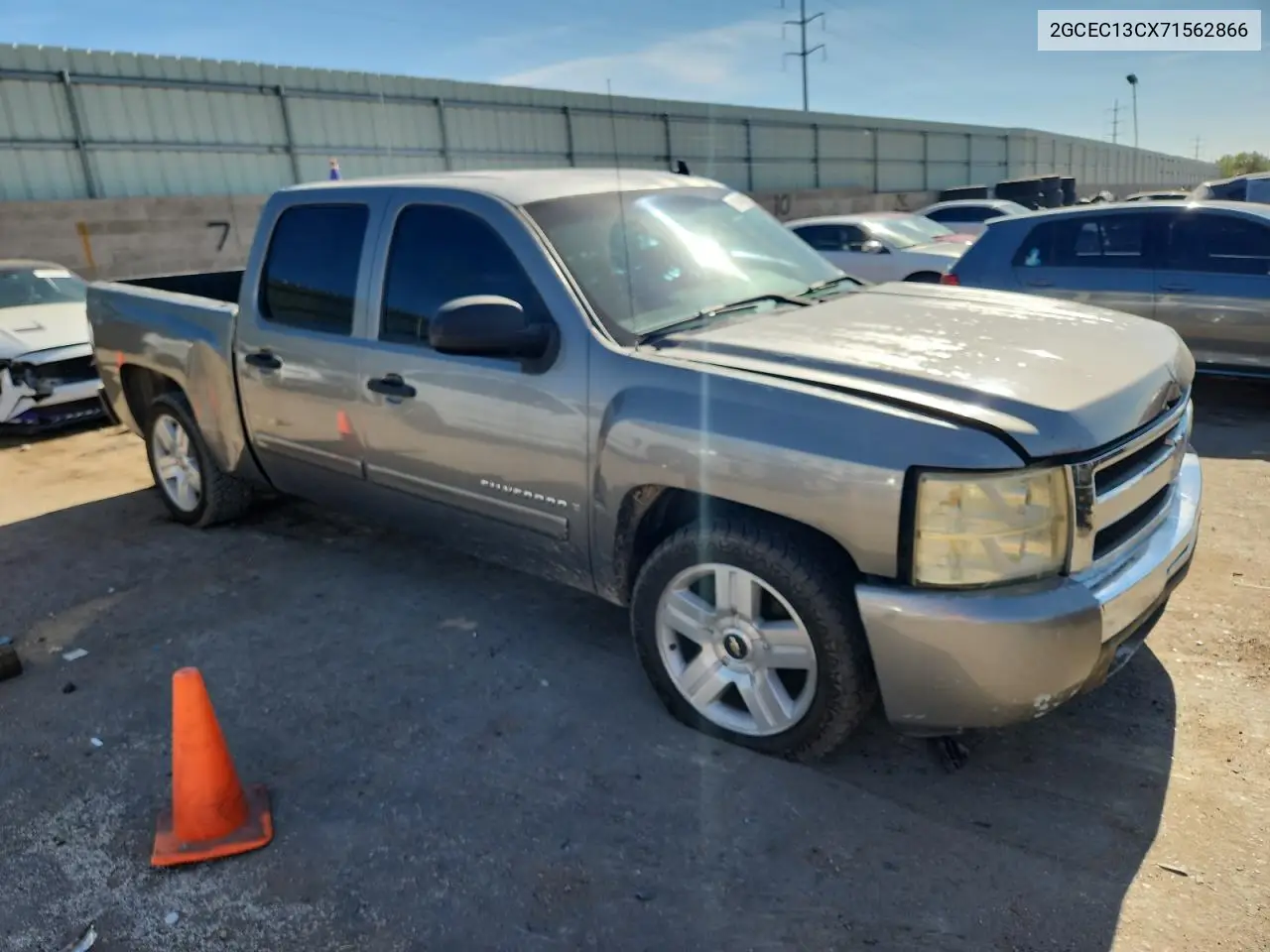 2GCEC13CX71562866 2007 Chevrolet Silverado C1500 Crew Cab