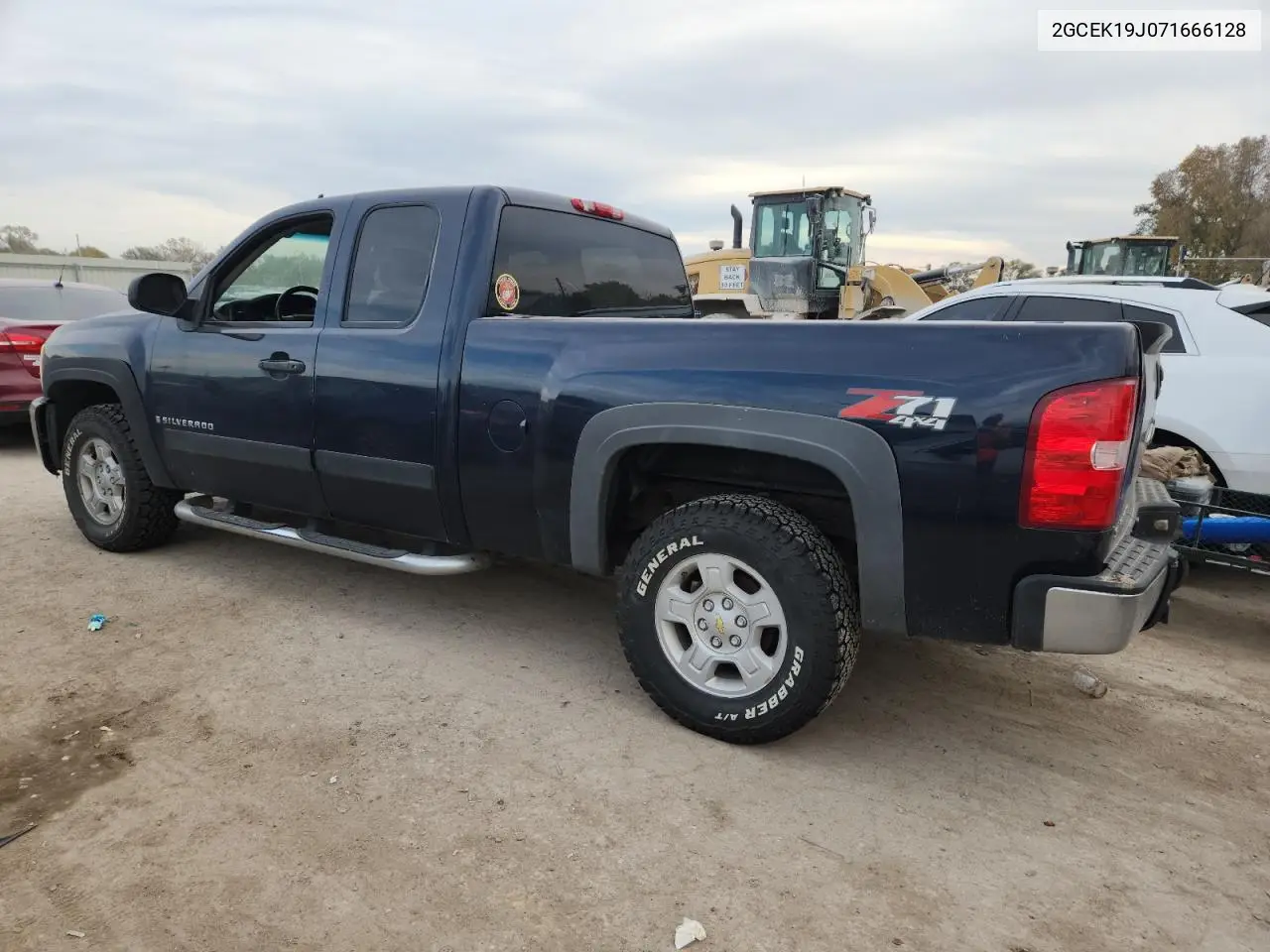 2GCEK19J071666128 2007 Chevrolet Silverado K1500