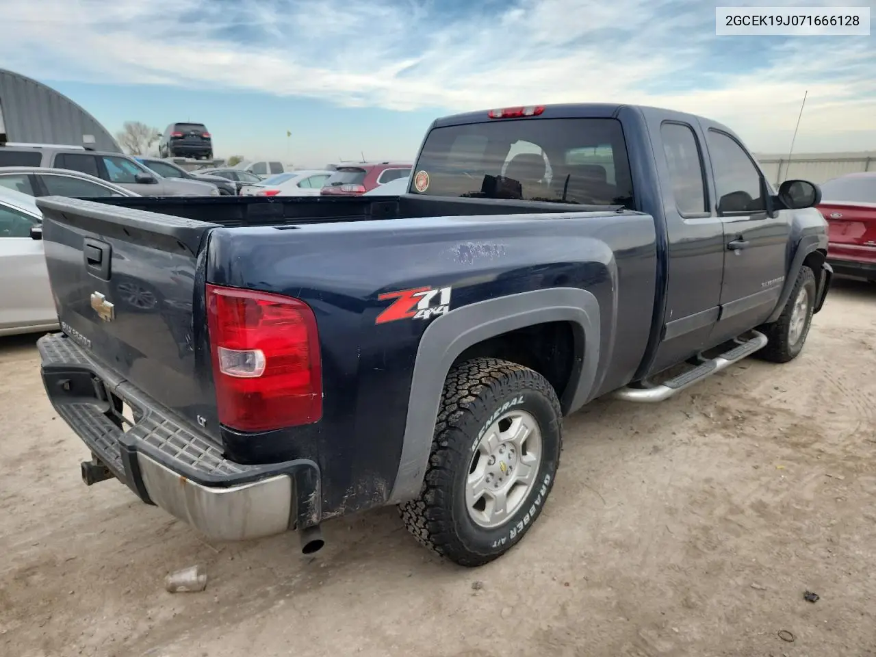 2GCEK19J071666128 2007 Chevrolet Silverado K1500