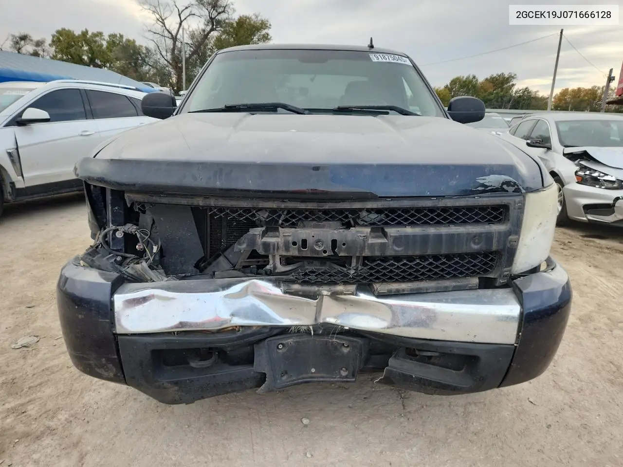 2GCEK19J071666128 2007 Chevrolet Silverado K1500