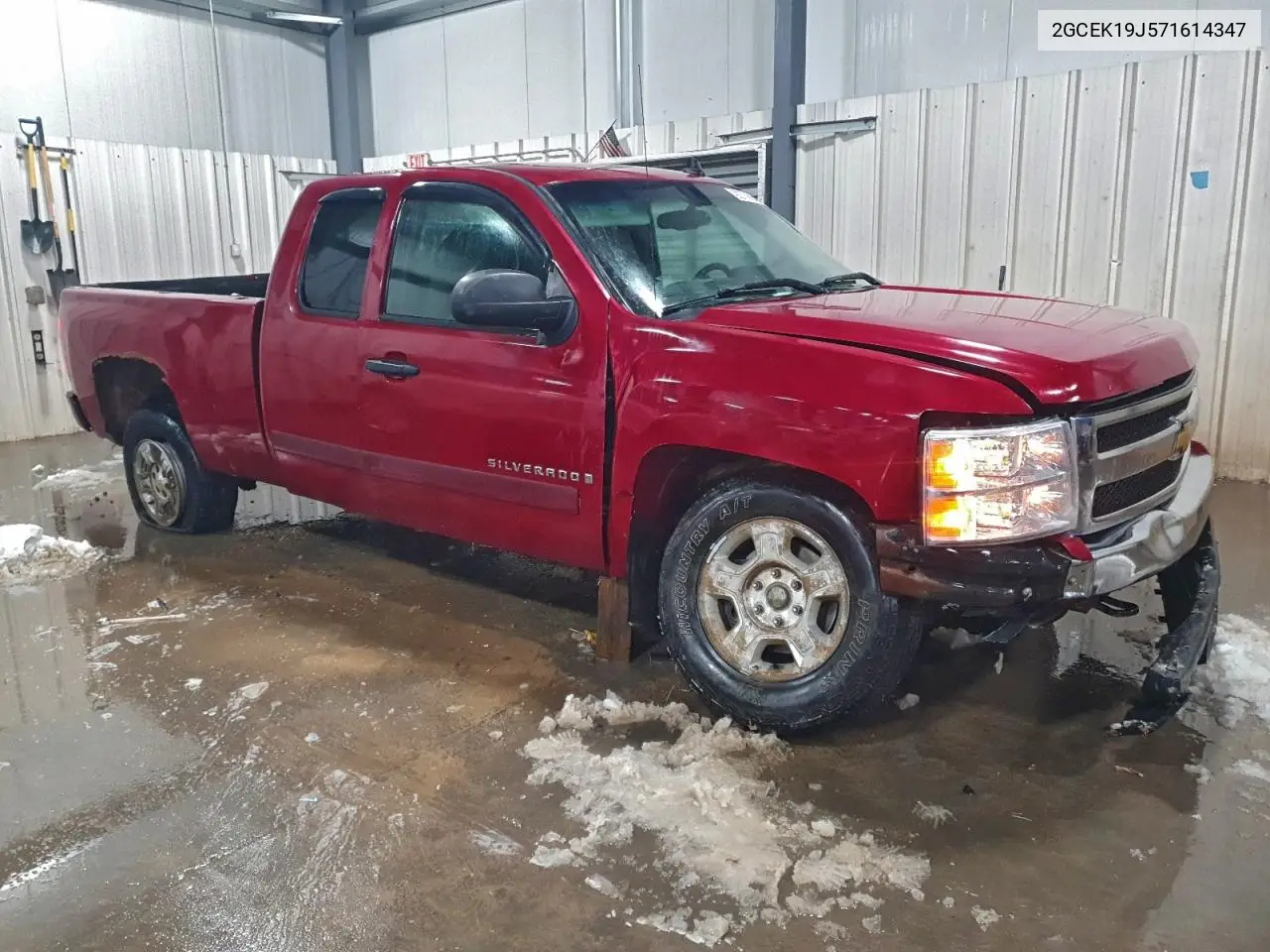 2GCEK19J571614347 2007 Chevrolet Silverado K1500