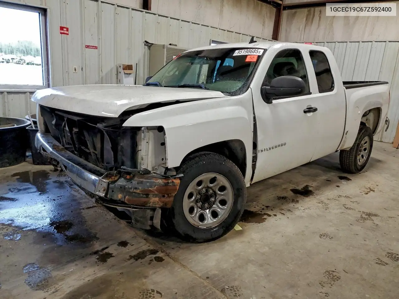 1GCEC19C67Z592400 2007 Chevrolet Silverado C1500