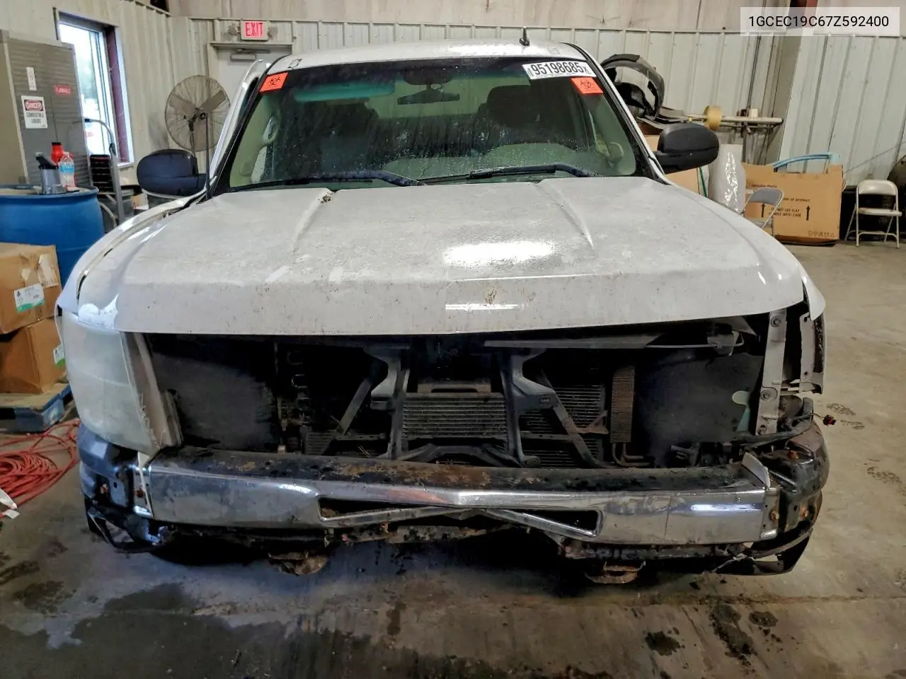 1GCEC19C67Z592400 2007 Chevrolet Silverado C1500