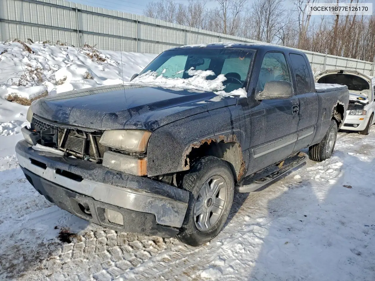 1GCEK19B77E126170 2007 Chevrolet Silverado K1500 Classic