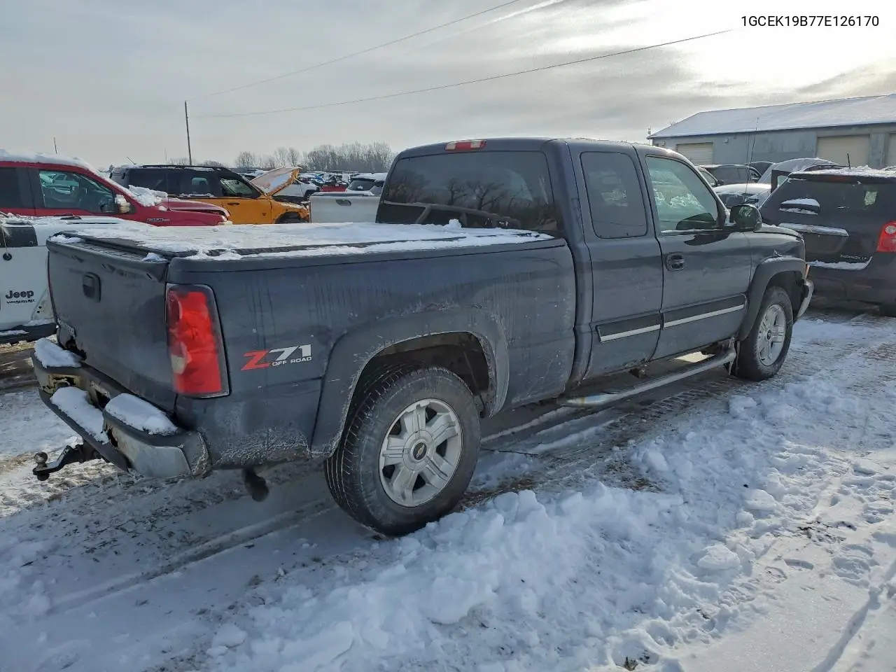 1GCEK19B77E126170 2007 Chevrolet Silverado K1500 Classic