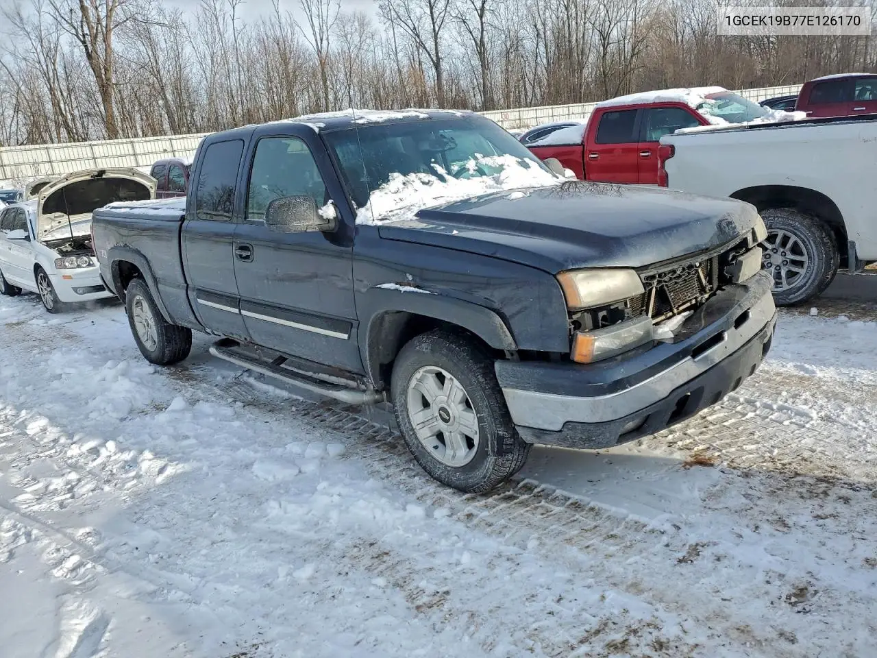 1GCEK19B77E126170 2007 Chevrolet Silverado K1500 Classic