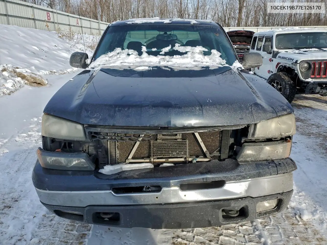 1GCEK19B77E126170 2007 Chevrolet Silverado K1500 Classic
