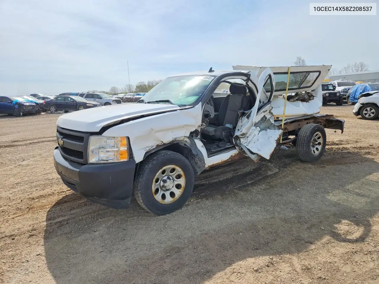 2008 Chevrolet Silverado C1500 VIN: 1GCEC14X58Z208537 Lot: 53260646