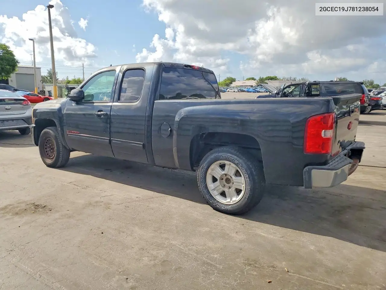 2008 Chevrolet Silverado C1500 VIN: 2GCEC19J781238054 Lot: 62303646