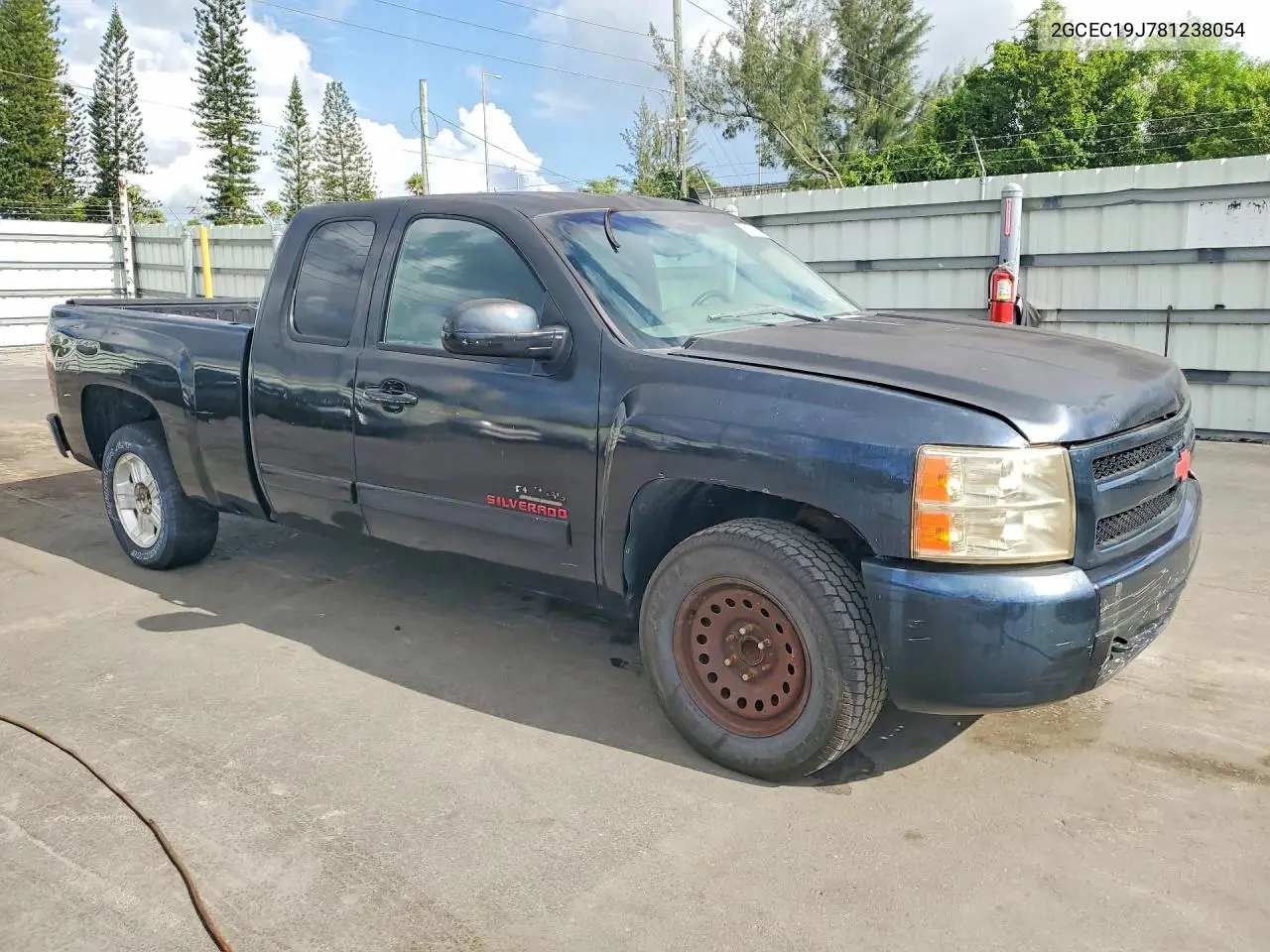 2008 Chevrolet Silverado C1500 VIN: 2GCEC19J781238054 Lot: 62303646