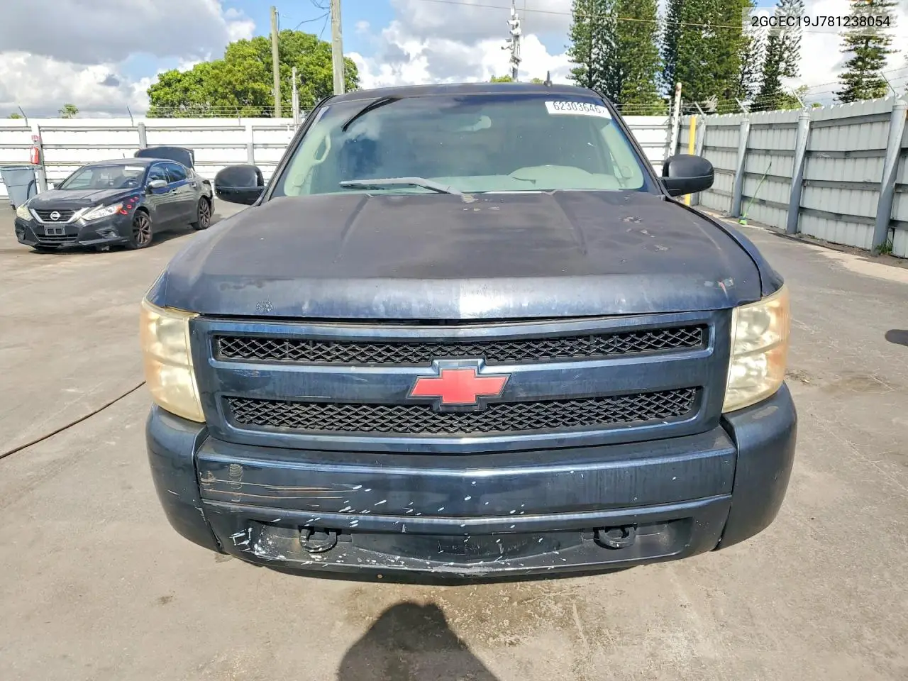 2008 Chevrolet Silverado C1500 VIN: 2GCEC19J781238054 Lot: 62303646