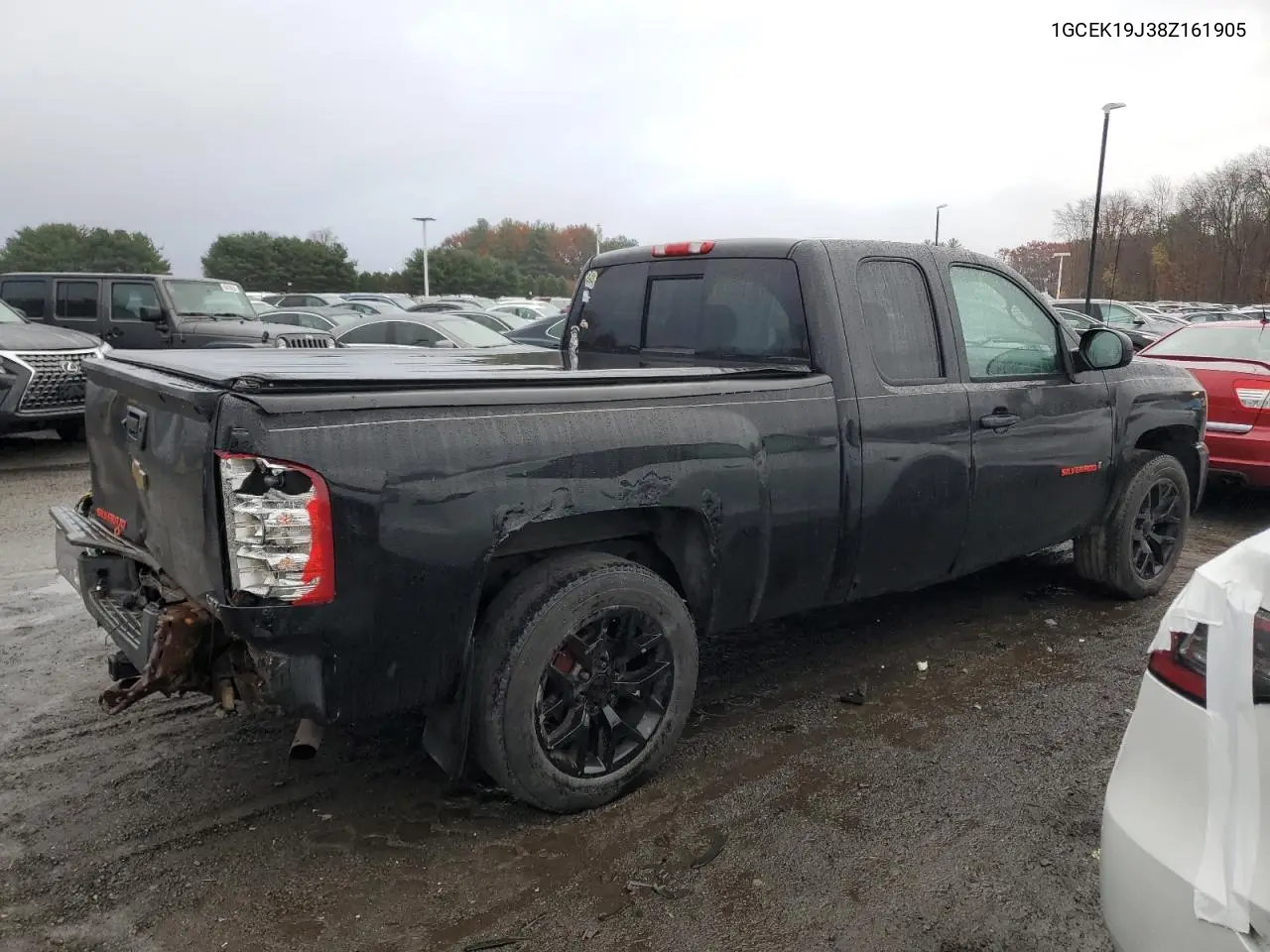 1GCEK19J38Z161905 2008 Chevrolet Silverado K1500