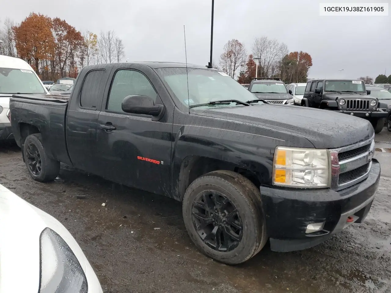 1GCEK19J38Z161905 2008 Chevrolet Silverado K1500