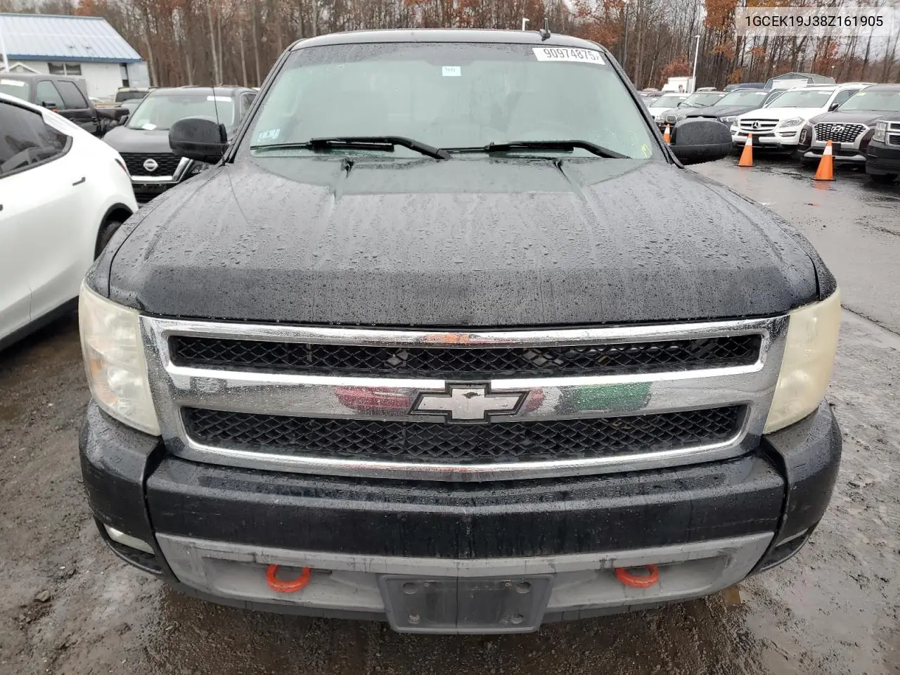 1GCEK19J38Z161905 2008 Chevrolet Silverado K1500
