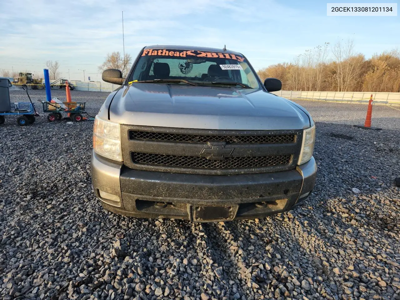 2GCEK133081201134 2008 Chevrolet Silverado K1500