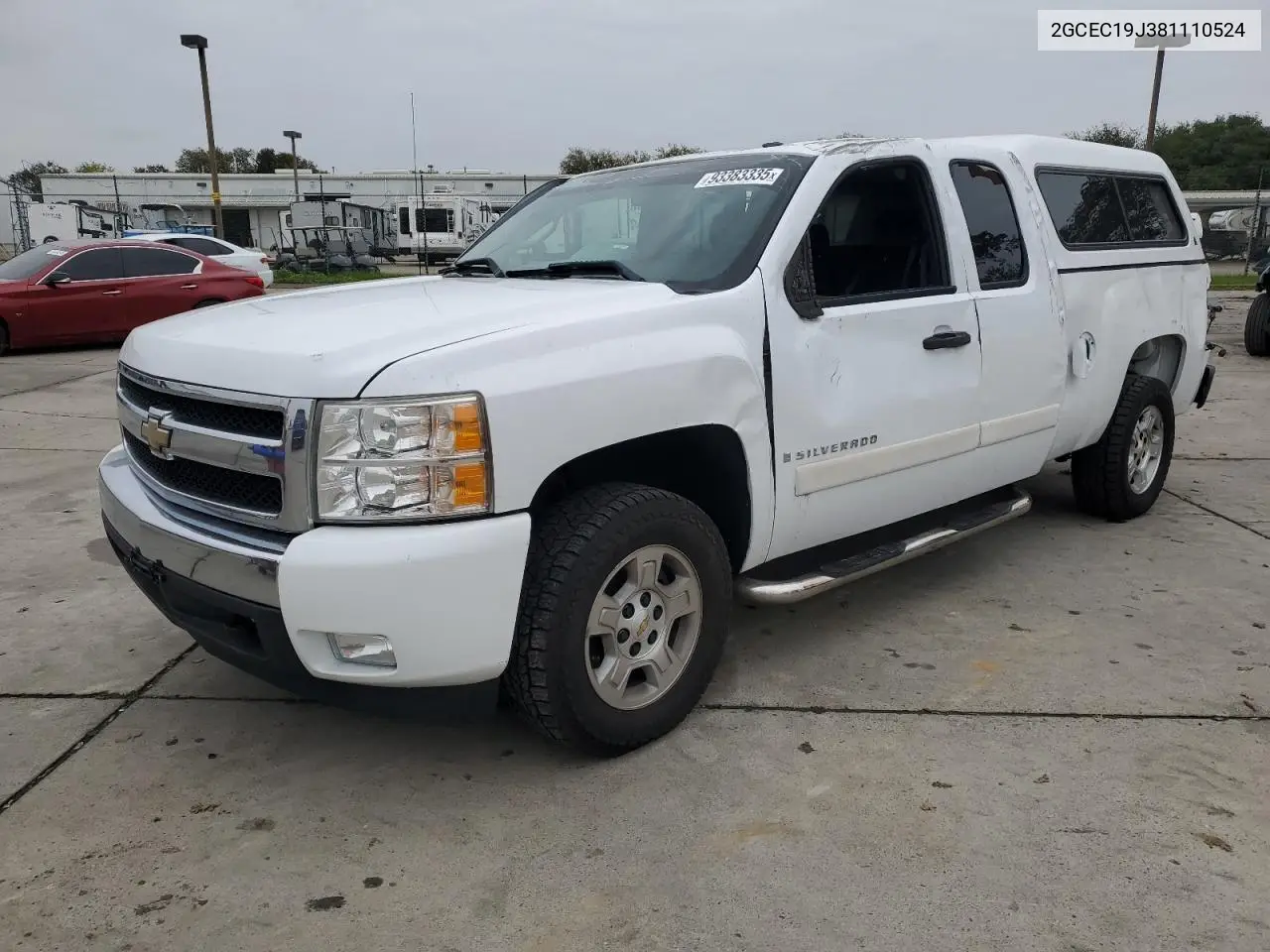 2GCEC19J381110524 2008 Chevrolet Silverado C1500