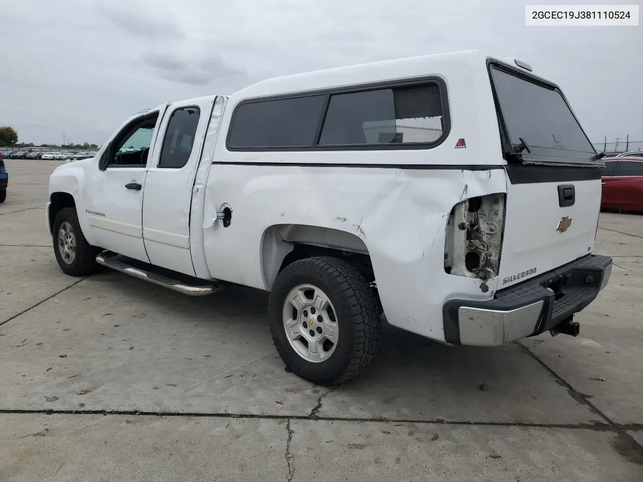 2GCEC19J381110524 2008 Chevrolet Silverado C1500