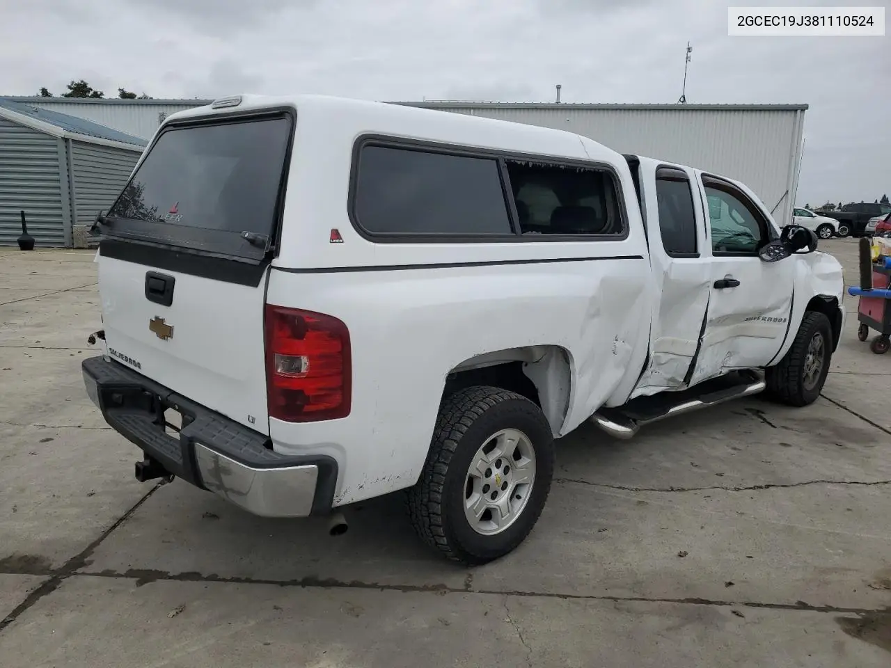 2GCEC19J381110524 2008 Chevrolet Silverado C1500
