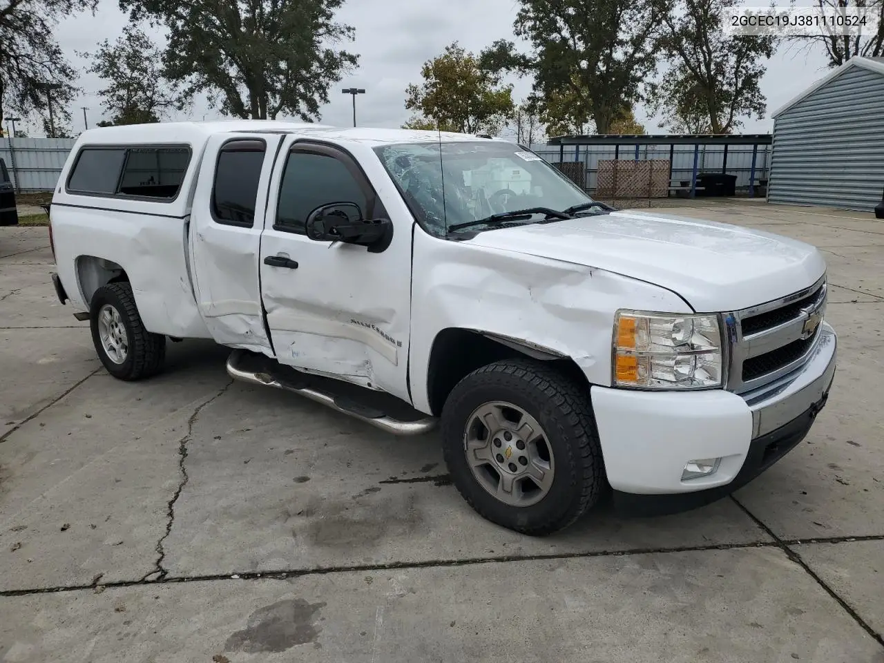 2GCEC19J381110524 2008 Chevrolet Silverado C1500