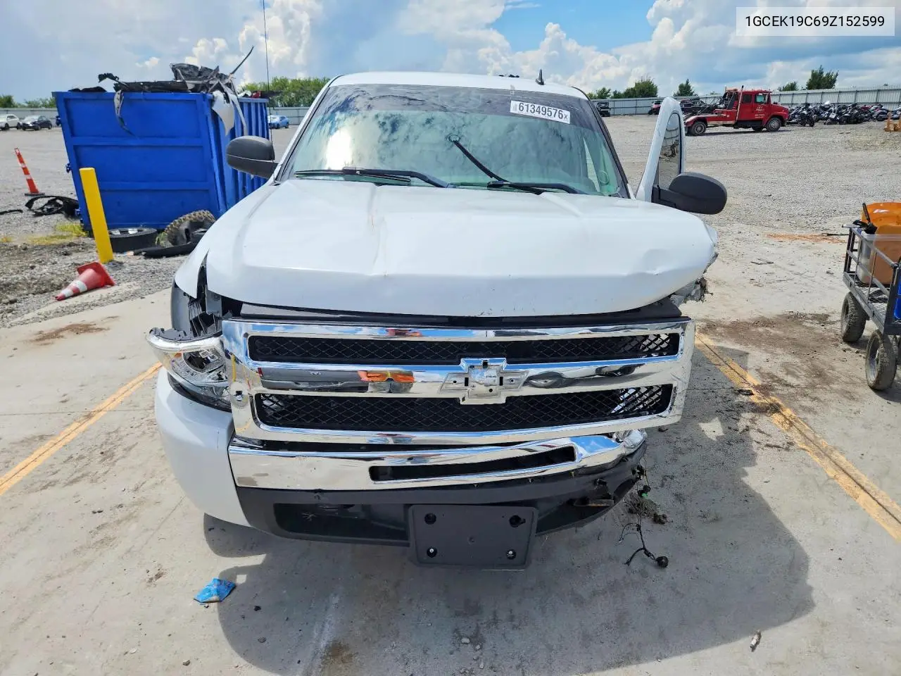 2009 Chevrolet Silverado K1500 VIN: 1GCEK19C69Z152599 Lot: 61349576