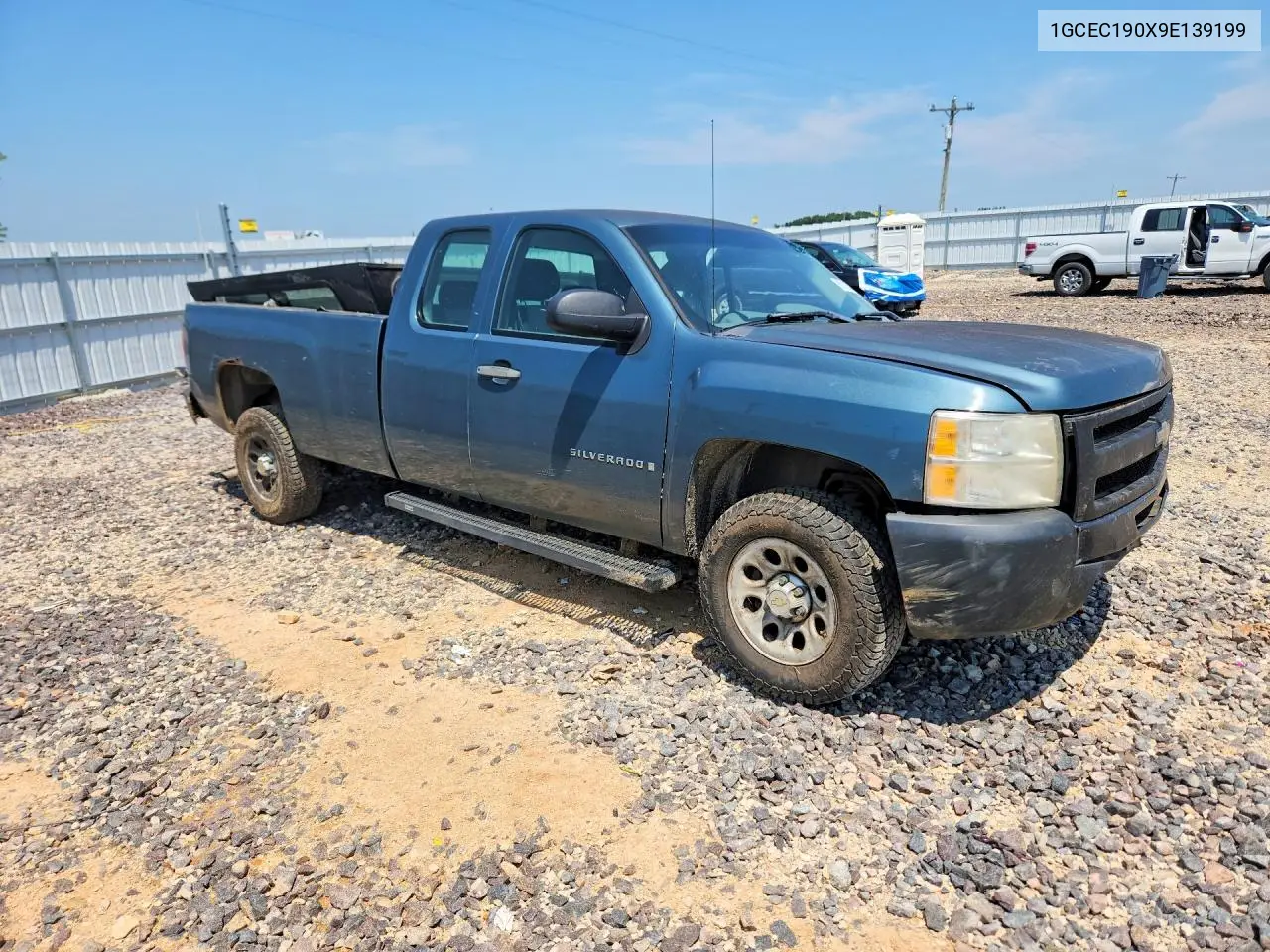 2009 Chevrolet Silverado C1500 VIN: 1GCEC190X9E139199 Lot: 62127806