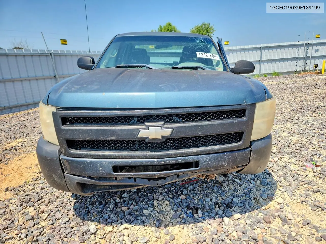 2009 Chevrolet Silverado C1500 VIN: 1GCEC190X9E139199 Lot: 62127806