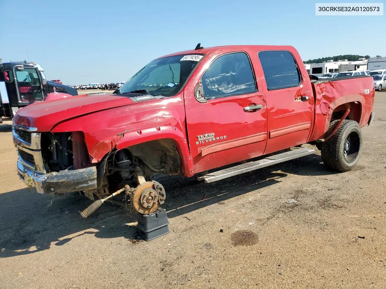 3GCRKSE32AG120573 2010 Chevrolet Silverado K1500 Lt