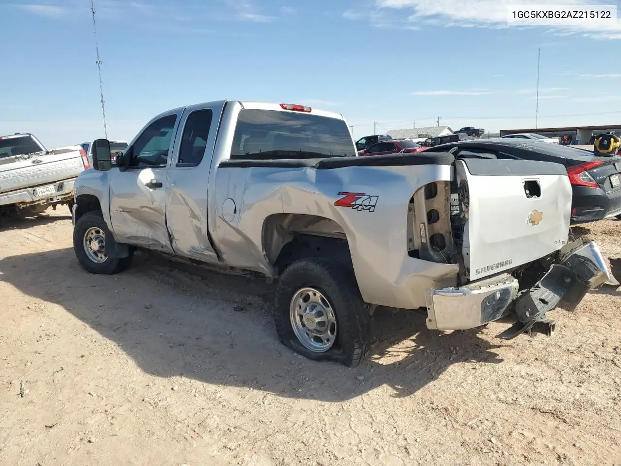 1GC5KXBG2AZ215122 2010 Chevrolet Silverado K2500 Heavy Duty Lt