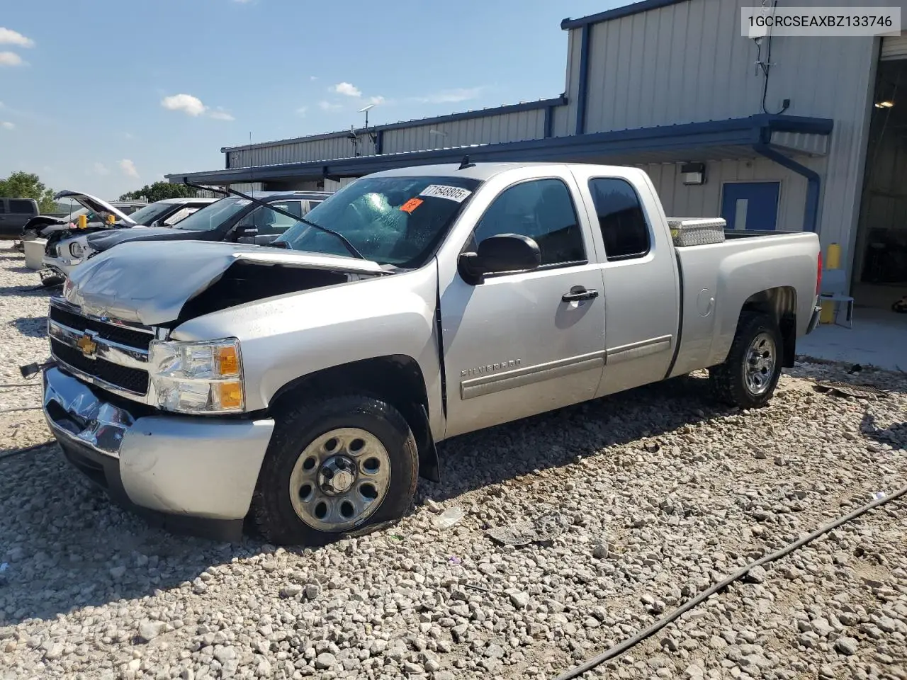 1GCRCSEAXBZ133746 2011 Chevrolet Silverado C1500 Lt
